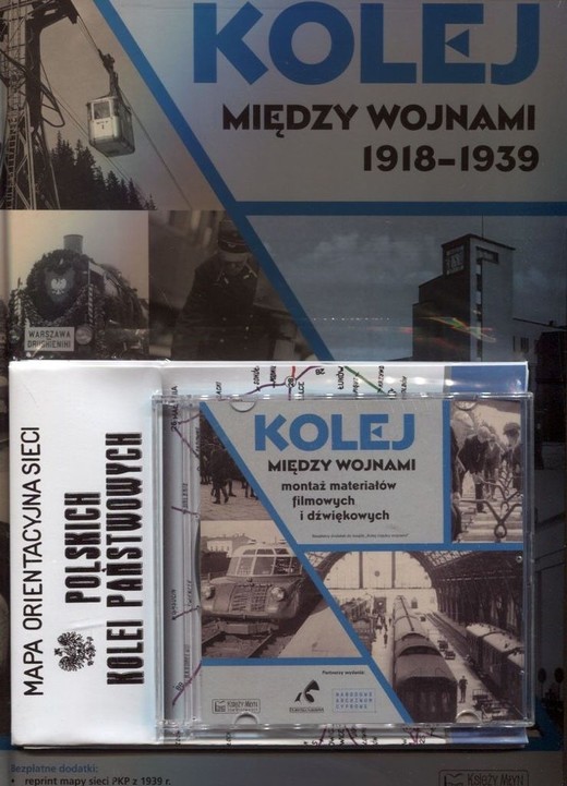 okładka Kolej między wojnami 1918-1939 + CD książka | Albert Keller