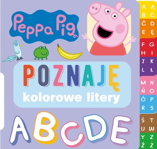 okładka Poznaję... Kolorowe litery. Poznaję... książka | Opracowanie zbiorowe