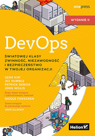 okładka DevOps. Światowej klasy zwinność, niezawodność i bezpieczeństwo w Twojej organizacji wyd. 2 książka | Opracowanie zbiorowe