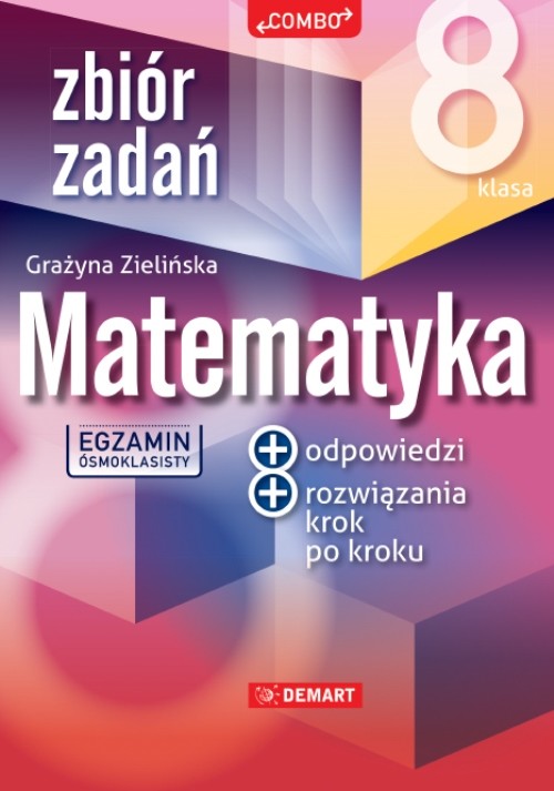 okładka Matematyka. Zbiór zadań. 8 klasa książka | Zielińska Grażyna