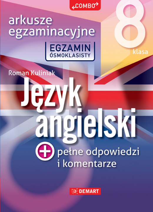 okładka Język angielski. Arkusze egzaminacyjne. Egzamin ósmoklasisty książka