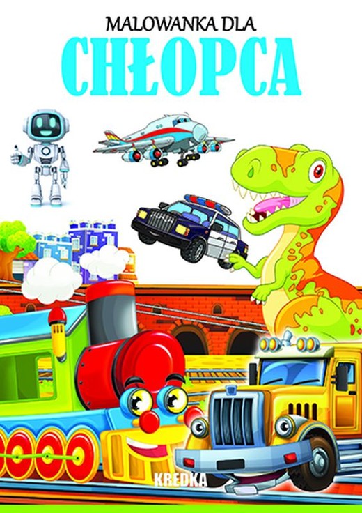 okładka Malowanka dla chłopca książka | Opracowanie zbiorowe