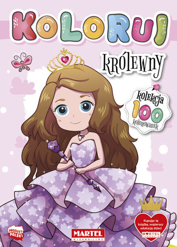 okładka Królewny. Koloruj książka | Opracowanie zbiorowe