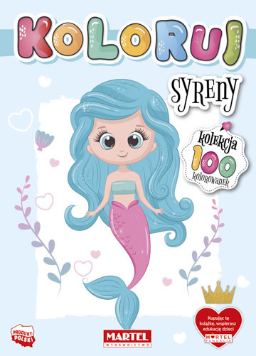 okładka Syreny. Koloruj książka | Opracowanie zbiorowe