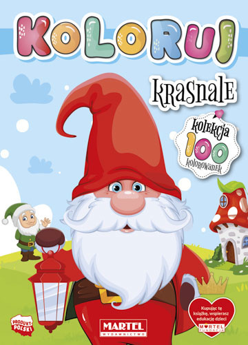 okładka Krasnale. Koloruj książka | Opracowanie zbiorowe