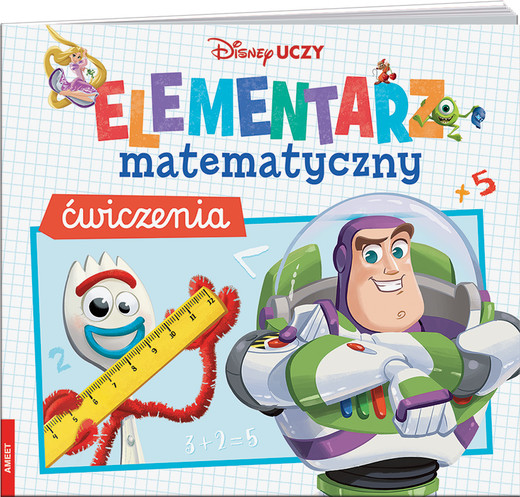 okładka Disney uczy mix Elementarz matematyczny Ćwiczenia UMC-9301 książka | Opracowanie zbiorowe