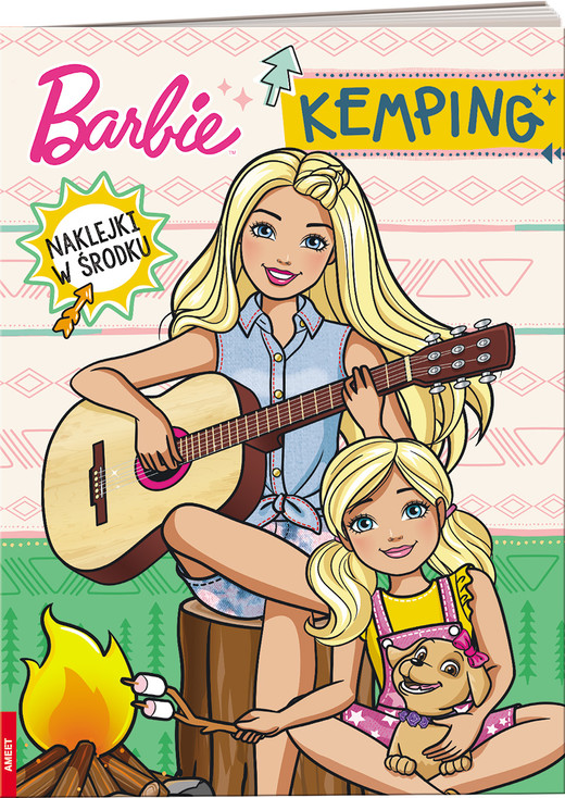 okładka Barbie Dreamhouse adventures Kemping TEM-1201 książka | Opracowanie zbiorowe