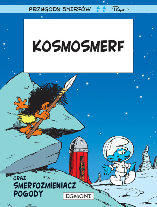 okładka Kosmosmerf. Smerfy Komiks książka | Peyo