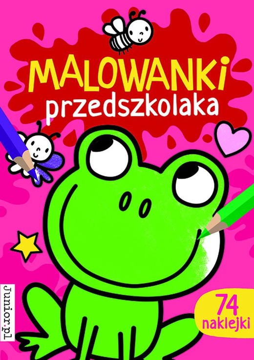 okładka Malowanki przedszkolaka książka | Opracowanie zbiorowe