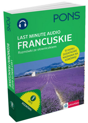 okładka Last Minute audio rozmówki ze słowniczkiem francuskie PONS książka | Opracowanie zbiorowe
