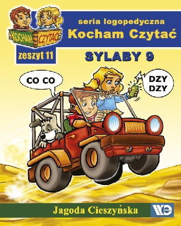 okładka Kocham czytać Zeszyt 11 Sylaby 9 (C, DZ) książka | Jagoda Cieszyńska