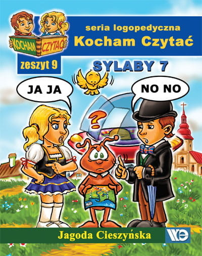 okładka Kocham czytać Zeszyt 9 Sylaby 7 (J, N) książka | Jagoda Cieszyńska