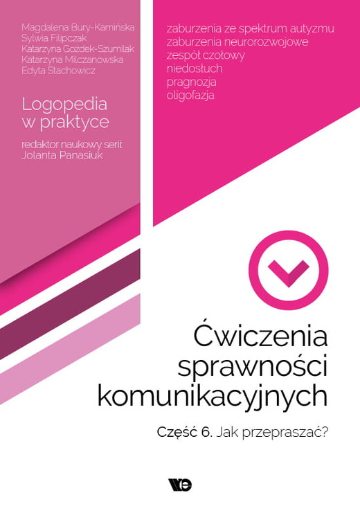 okładka Ćwiczenia sprawności komunikacyjnych Część 6 Jak przepraszać? książka