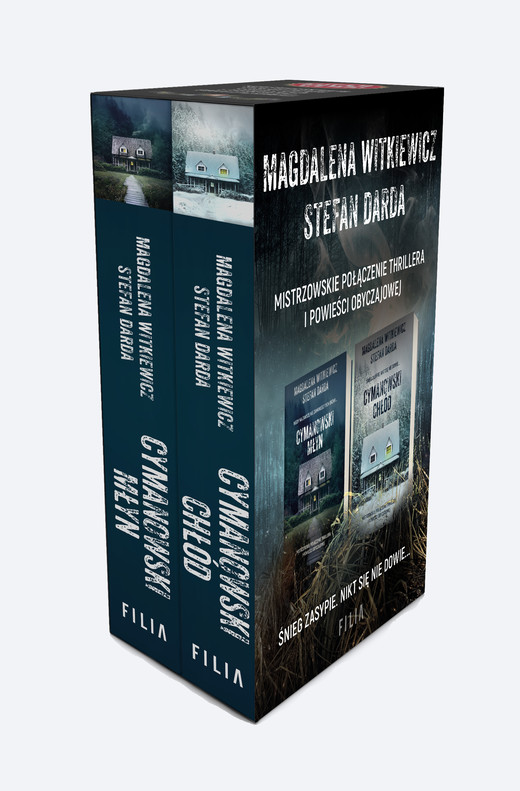 okładka Pakiet Cymanowski młyn / Cymanowski chłód książka | Magdalena Witkiewicz, Stefan Darda