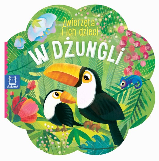okładka W dżungli. Zwierzęta i ich dzieci książka | Opracowanie zbiorowe