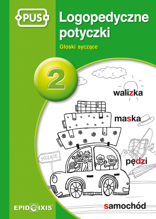 okładka PUS Logopedyczne potyczki 2 Głoski syczące książka