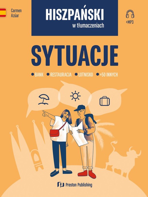 okładka Hiszpański w tłumaczeniach sytuacje książka