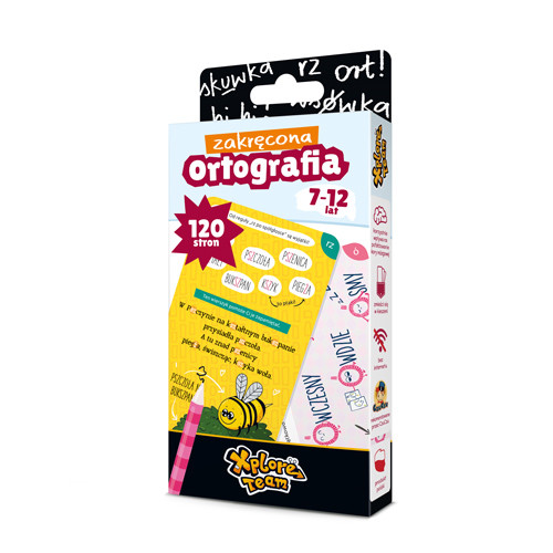 okładka Xplore team zakręcona ortografia książka | Opracowanie zbiorowe