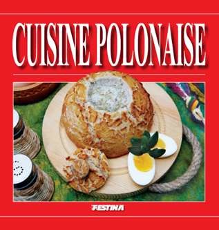 okładka Polska kuchnia wer. francuska książka | Rafał Jabłoński