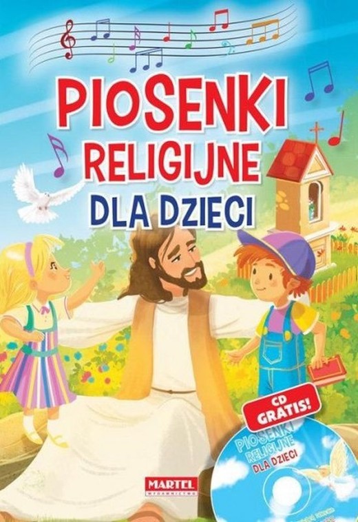 okładka Piosenki religijne dla dzieci + CD książka | Opracowanie zbiorowe