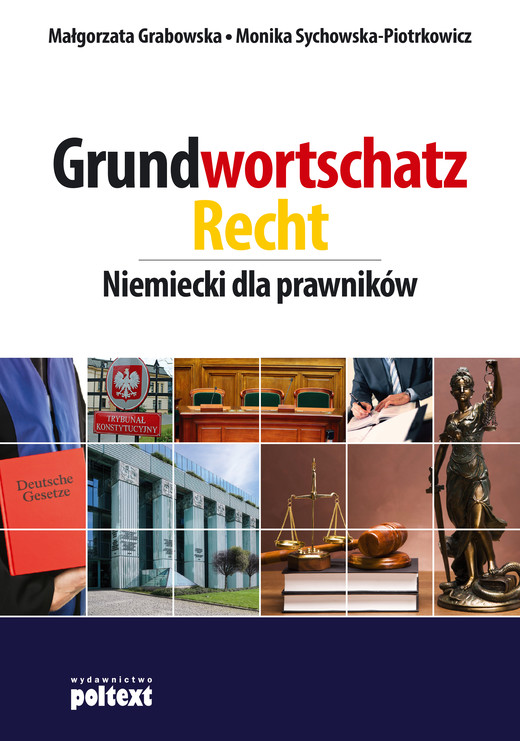 okładka Grundwortschatz recht niemiecki dla prawników książka | Małgorzata Grabowska