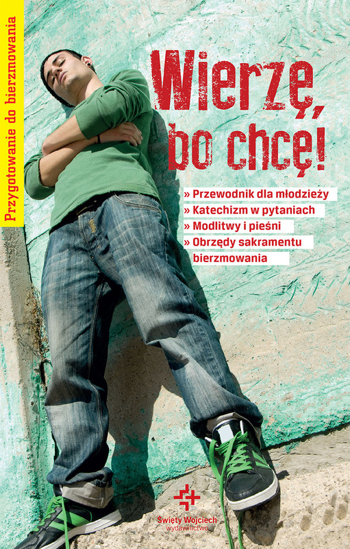 okładka Wierzę bo chcę książka