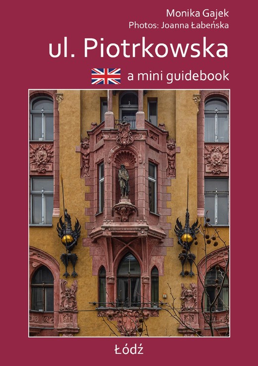 okładka A mini guidebook ul. Piotrkowska. Miniprzewodnik wer. angielska książka