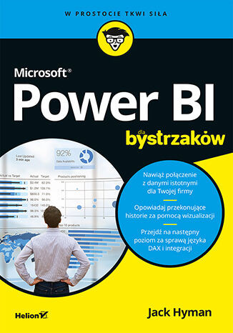 okładka Microsoft Power BI dla bystrzaków książka