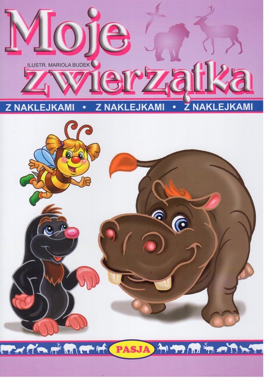 okładka Moje zwierzątka książka | Budek Mariola
