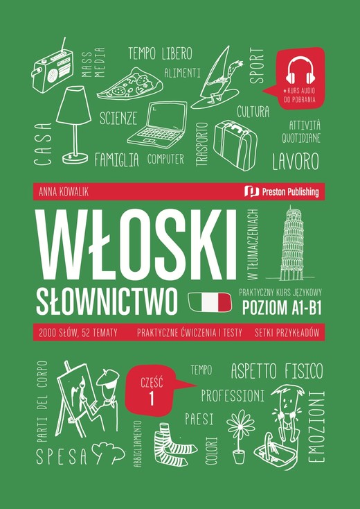 okładka Włoski w tłumaczeniach. Słownictwo poziom A1-B1 książka