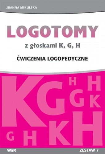 okładka Logotomy z głoskami K,G,H książka