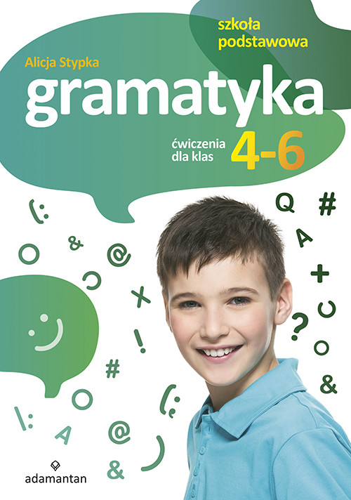 okładka Gramatyka. Ćwiczenia dla klas 4-6 szkoły podstawowej książka