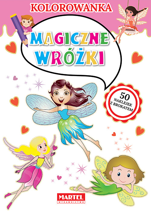 okładka Magiczne wróżki. Kolorowanka książka | Adam Gdula, Katarzyna Ratajszczak