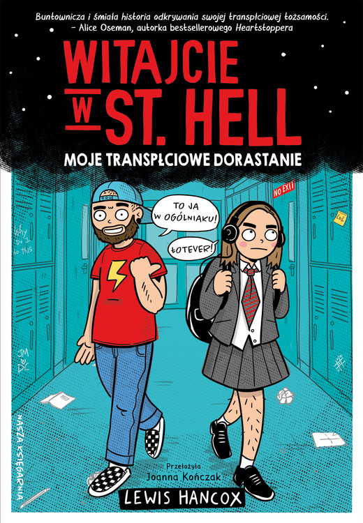 okładka Witajcie w St. Hell. Moje transpłciowe dorastanie książka