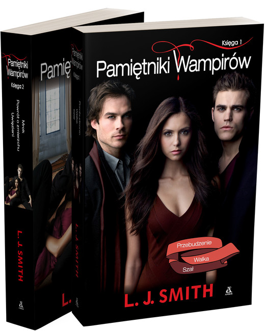 okładka Pakiet Pamiętniki Wampirów. Tom 1 i 2 wyd. 2024 książka