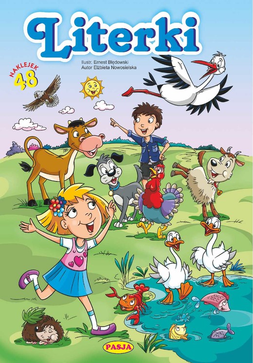 okładka Literki książka