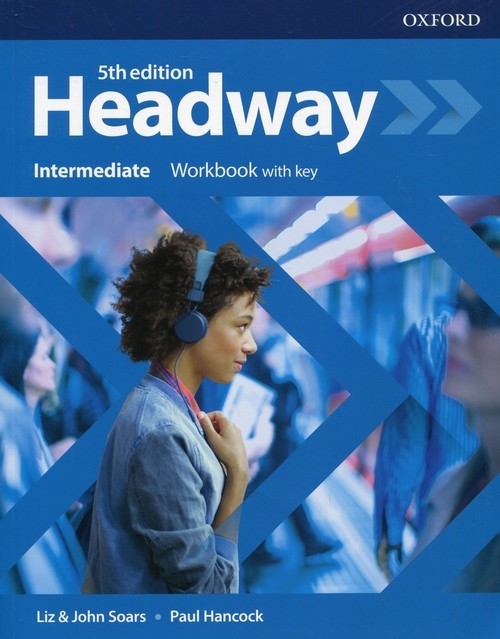 okładka Headway Intermediate Workbook with key książka | Paul Hancock