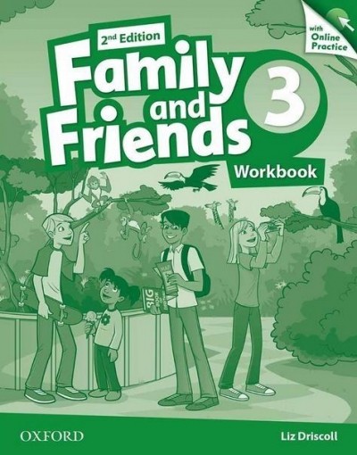 okładka Family and Friends 3 Edition 2 Workbook + Online Practice Pack książka
