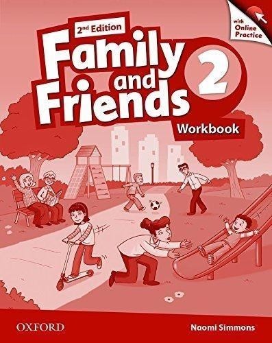 okładka Family and Friends 2 Edition 2 Workbook + Online Practice Pack książka