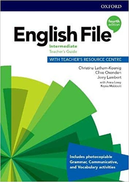 okładka English File Intermediate Teacher's Guide + Teacher's Resource Centre książka | Christina Latham-Koenig, Clive Oxenden