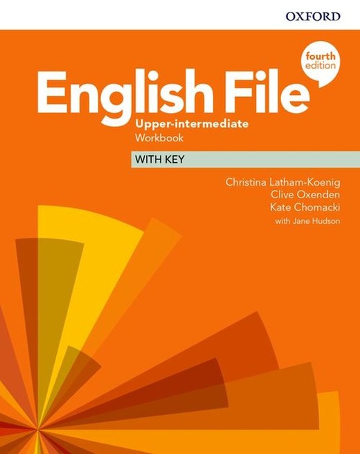okładka English File 4th edition Upper-Intermediate Workbook with key książka | Christina Latham-Koenig, Clive Oxenden
