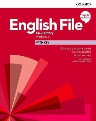 okładka English File Elementary Workbook with Key książka | Christina Latham-Koenig, Clive Oxenden
