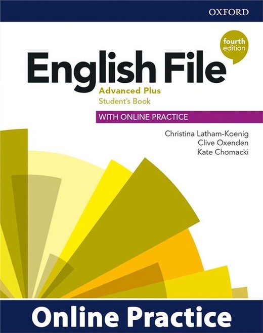 okładka English File 4th edition Advanced Plus Student's Book + Online Practice książka