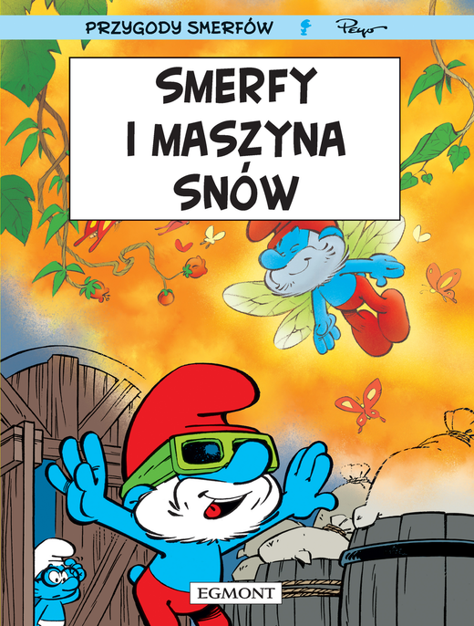 okładka Smerfy i maszyna snów. Smerfy Komiks książka | Peyo