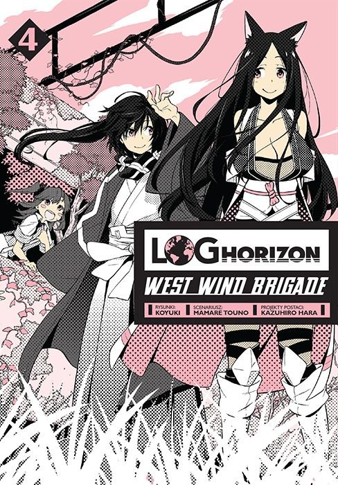 okładka Log Horizon - West Wind Brigade. Tom 4 książka