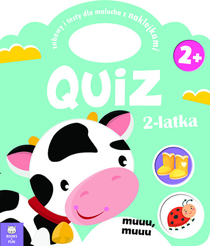 okładka Krówka. Quiz 2 latka książka | Opracowanie zbiorowe