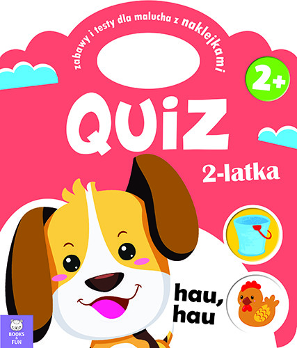 okładka Piesek. Quiz 2 latka książka | Opracowanie zbiorowe