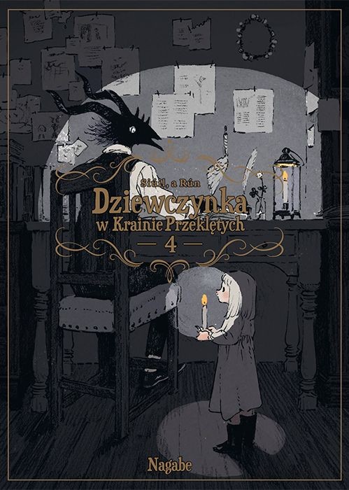 okładka Dziewczynka w Krainie Przeklętych. Tom 4 książka