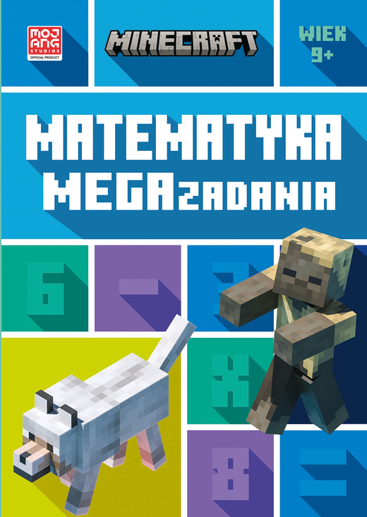 okładka Matematyka. Megazadania. Minecraft 9+ książka