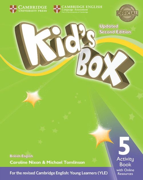 okładka Kid's Box 5 Activity Book + Online książka | Nixon Caroline, Tomlinson Michael